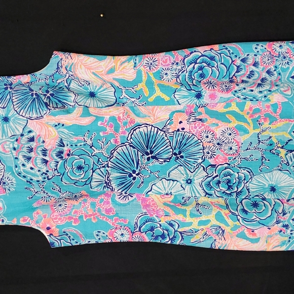🆕️ Lily Pulitzer Mila Sleeveless Shift Dress Once Upon A Tide - Picture 11 of 16